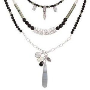 Silpada Neutral Territory Tiered Necklace